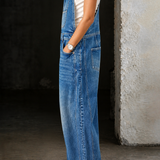 Lauren | Barrel Denim Overalls