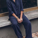 HARPER | COTTON RELAXED TWO-PIECE SET