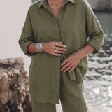 HARPER | COTTON RELAXED TWO-PIECE SET