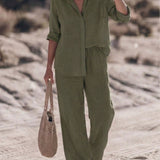 HARPER | COTTON RELAXED TWO-PIECE SET