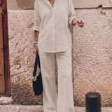 HARPER | COTTON RELAXED TWO-PIECE SET