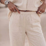 HARPER | COTTON RELAXED TWO-PIECE SET