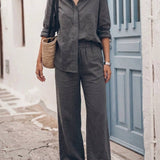 HARPER | COTTON RELAXED TWO-PIECE SET