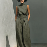 MARIA | TANK TOP & WIDE-LEG PANTS SET