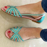 Eleonora — Gold Sandals, Summer Light