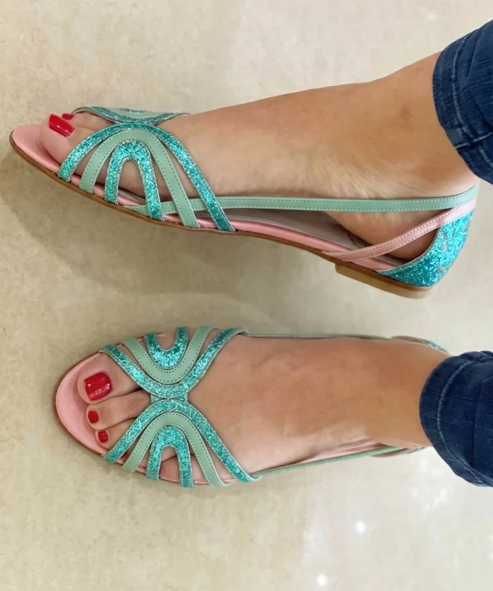 Eleonora — Gold Sandals, Summer Light