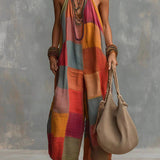 ORIANA | BOHEMIAN PATCHWORK JUMPSUIT