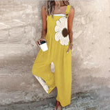 Daisy Meadow Print Dungaree