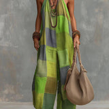 ORIANA | BOHEMIAN PATCHWORK JUMPSUIT