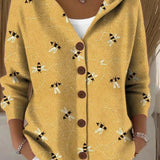 Candela | Chaqueta de Punto con Capucha