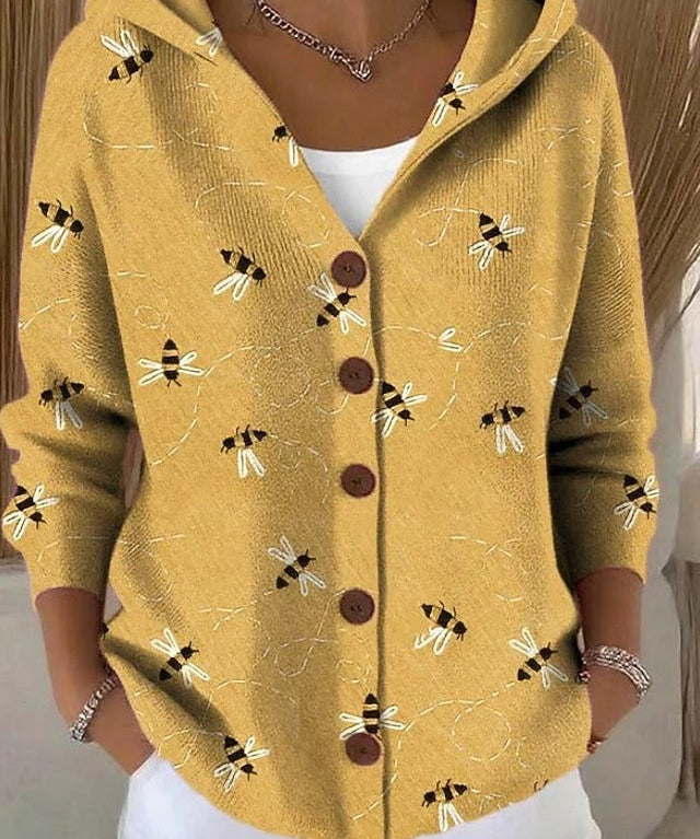 Candela | Chaqueta de Punto con Capucha