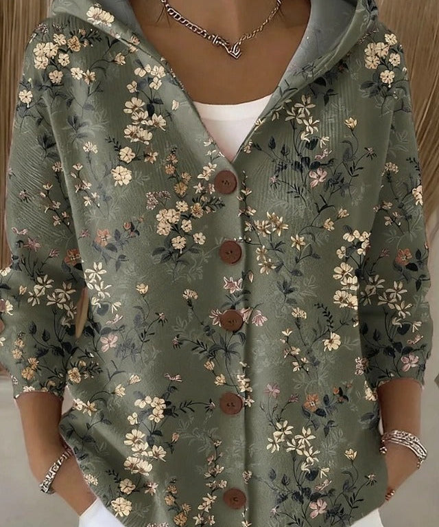 Candela | Chaqueta de Punto con Capucha