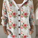Candela | Chaqueta de Punto con Capucha