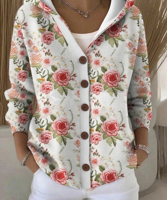 Candela | Chaqueta de Punto con Capucha
