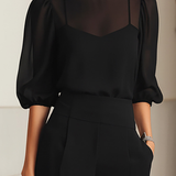 ELENA | CHIFFON THREE-PIECE SET