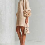 Rosalie - Button-Down Mini Dress