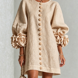Rosalie - Button-Down Mini Dress