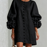 Rosalie - Button-Down Mini Dress