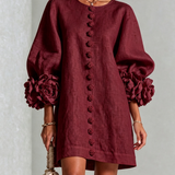 Rosalie - Button-Down Mini Dress