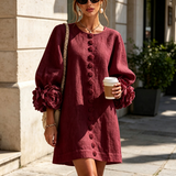 Rosalie - Button-Down Mini Dress