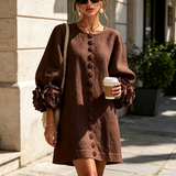 Rosalie - Button-Down Mini Dress