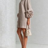 Rosalie - Button-Down Mini Dress