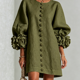 Rosalie - Button-Down Mini Dress