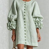 Rosalie - Button-Down Mini Dress