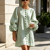 Rosalie - Button-Down Mini Dress
