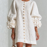 Rosalie - Button-Down Mini Dress