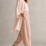 VALERIE | FLOWING THREE-PIECE PINK SET