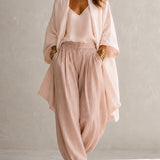 VALERIE | FLOWING THREE-PIECE PINK SET