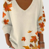 Sera™ | Elegant V-Neck Sweater