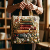 Quilted Artisan Bag - Floral Pattern