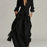 BETTY | TIE-WAIST WIDE-LEG TWO-PIECE SET