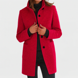 Beatrice™ | Classic Everyday Button Coat