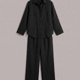 HARPER | COTTON RELAXED TWO-PIECE SET