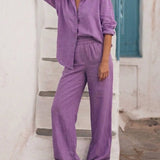 HARPER | COTTON RELAXED TWO-PIECE SET