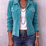 Diana | Chaqueta de Terciopelo Boho de Inspiración Vintage