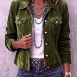 Diana | Chaqueta de Terciopelo Boho de Inspiración Vintage