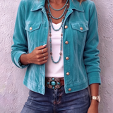 Diana | Chaqueta de Terciopelo Boho de Inspiración Vintage